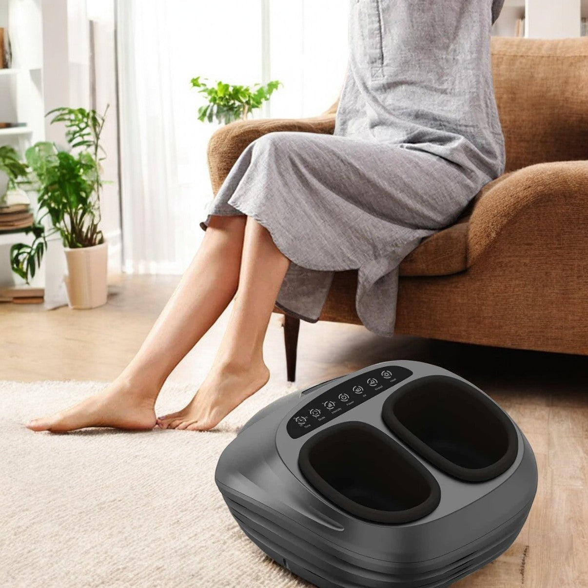 SootheSol™ Electric Foot Massager with Heating Therapy